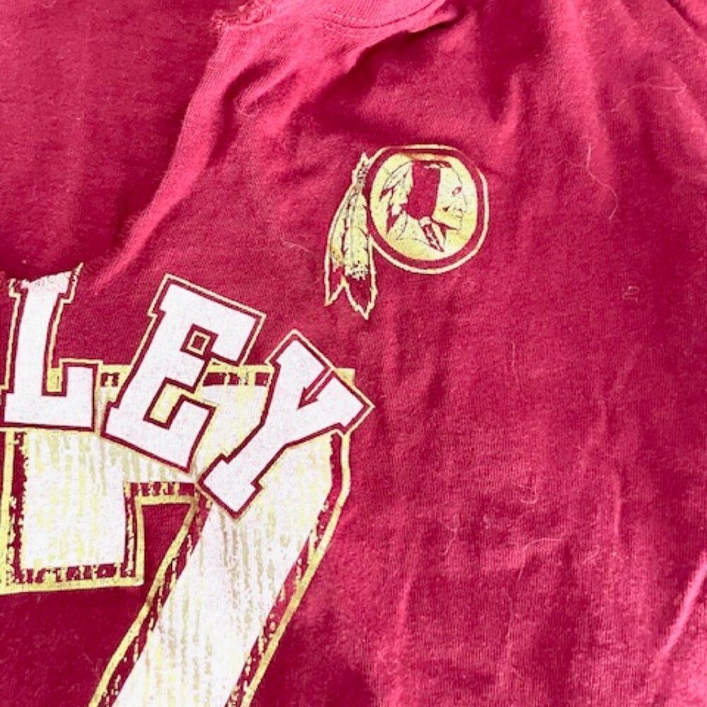 NFL Washington Redskins Commanders Football Red Chris Cooley 47 V-Neck Shirt L - Picture 4 of 5